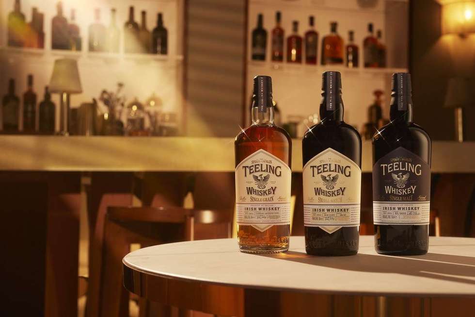 Teeling Irish Whiskey range 