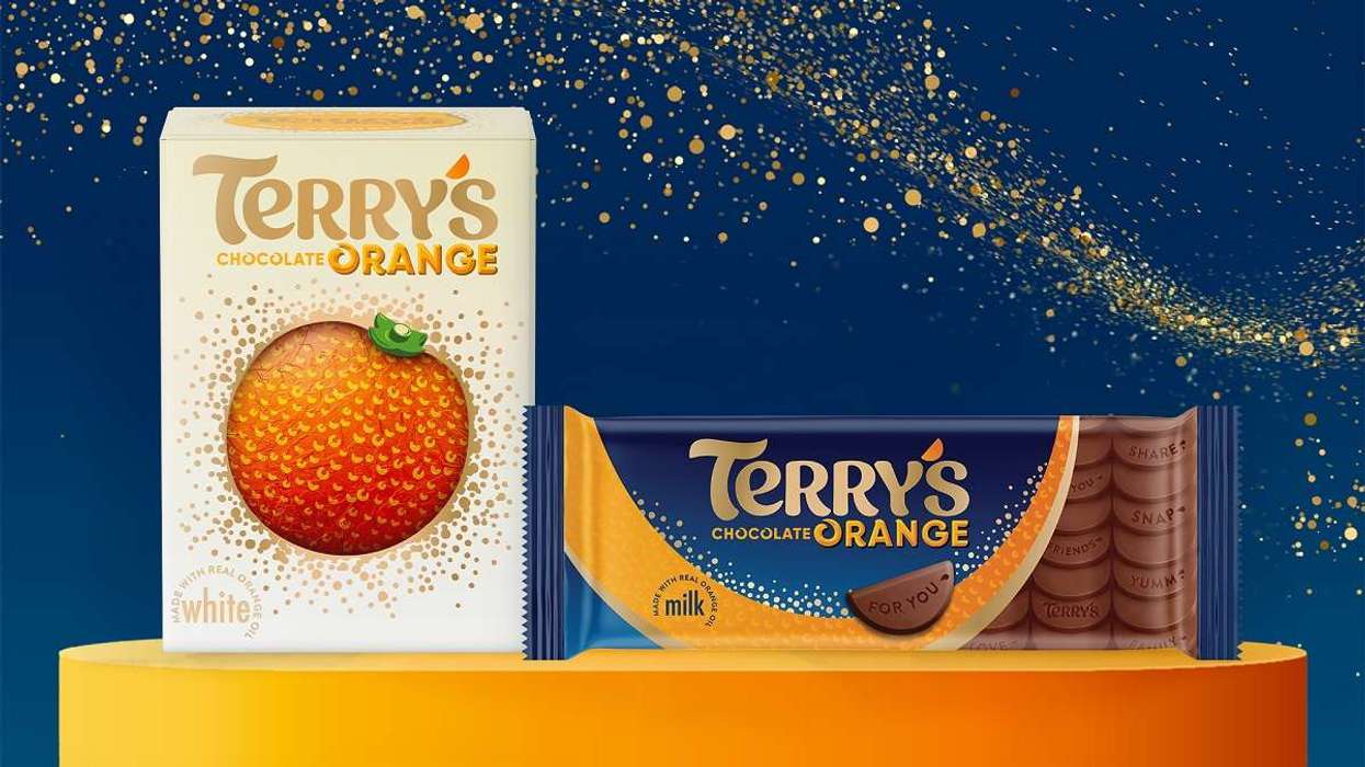 Terry’s White Chocolate Orange and Chocolate Orange XL tablet