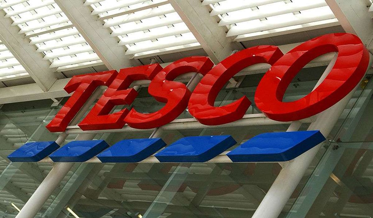 Tesco sign