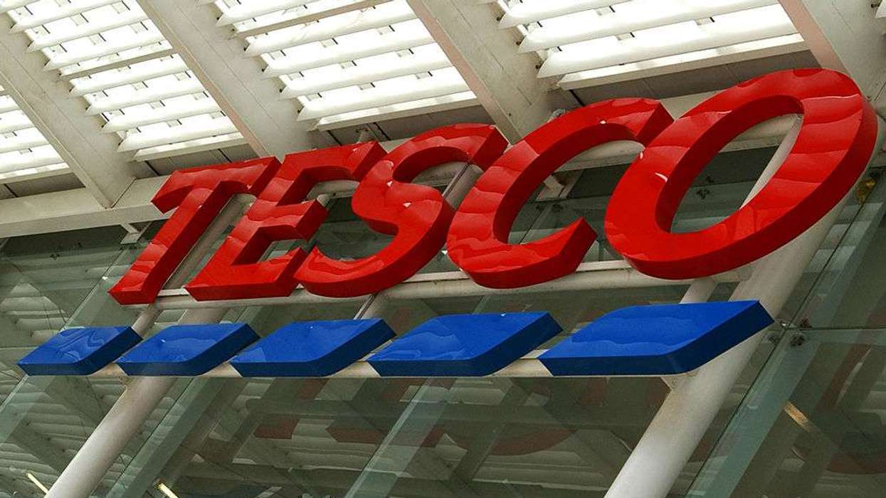 Tesco sign