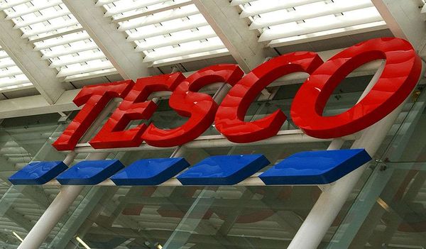 Tesco sign