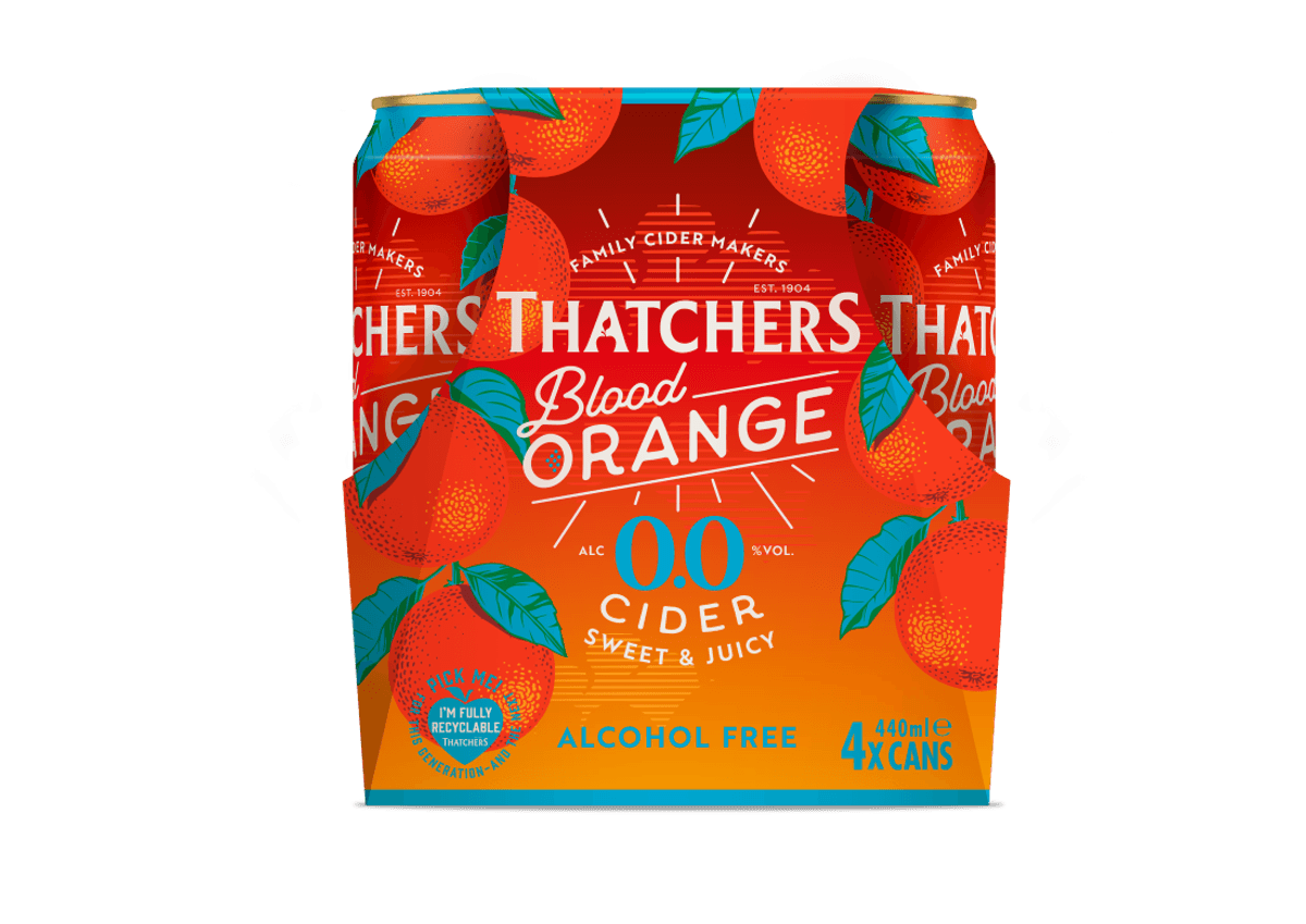 Thatchers announces new Blood Orange alcohol-free cider