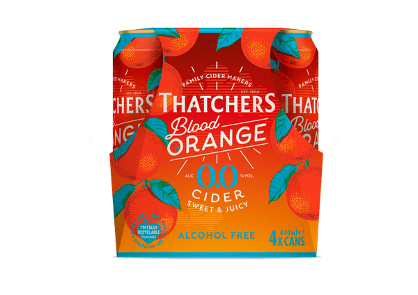 Thatchers announces new Blood Orange alcohol-free cider