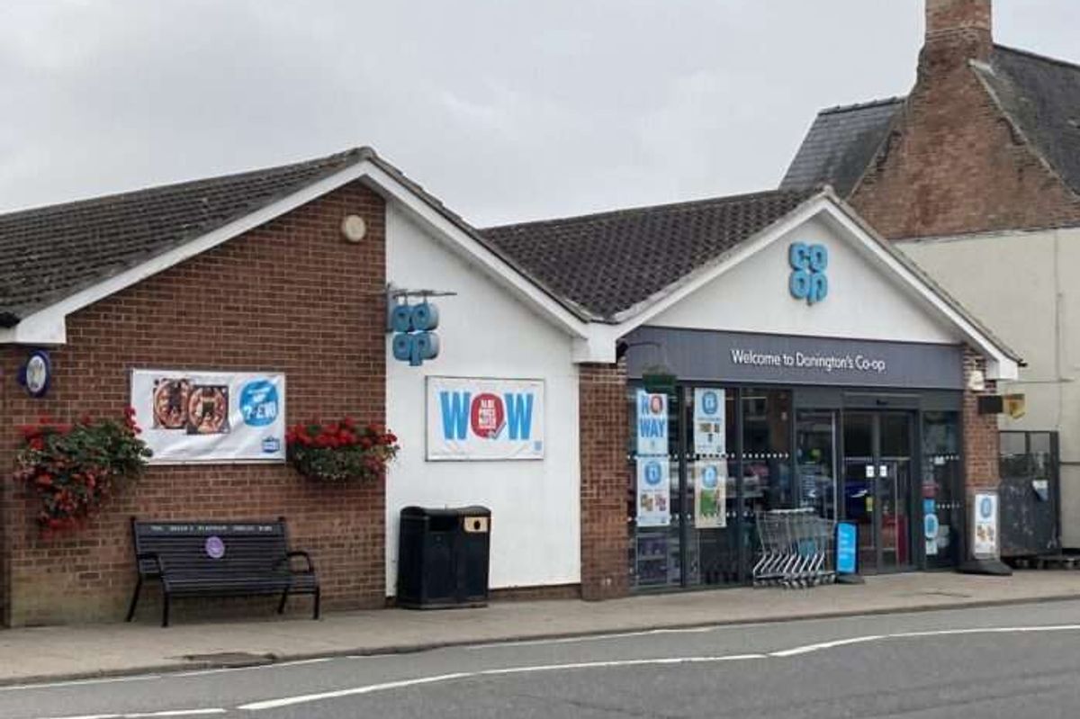 The Co-op store in Donington