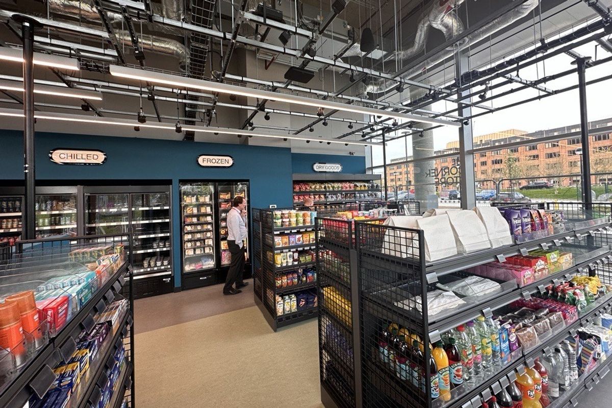 Checkout-free store using Amazon technology opens in Milton Keynes