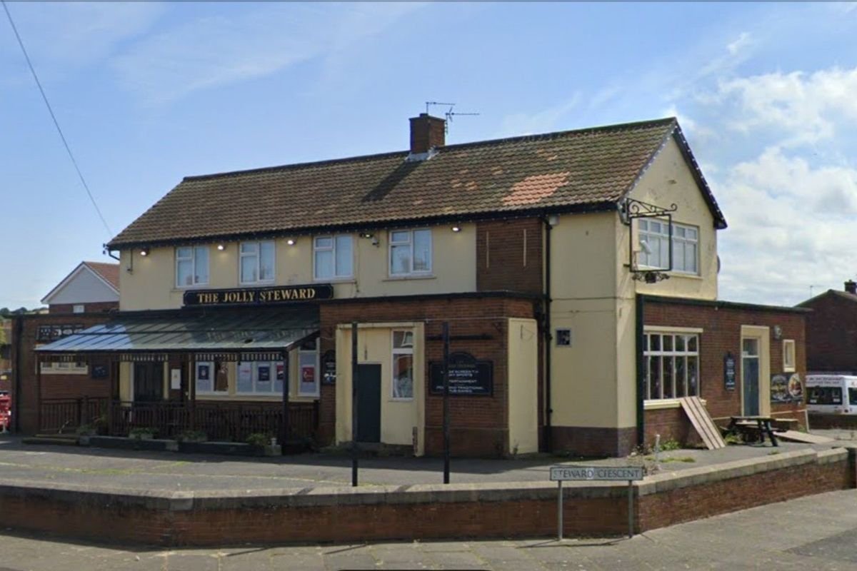 The Jolly Steward pub site, South Shields