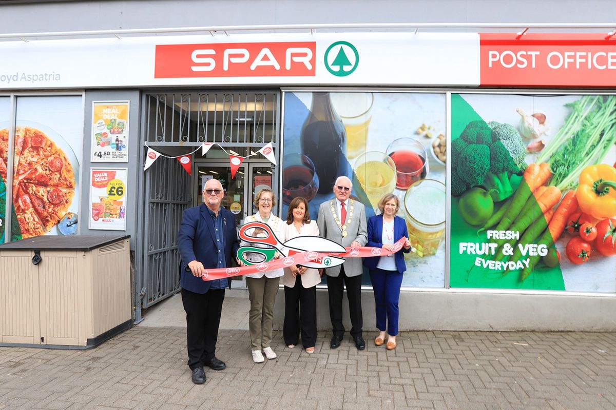 Aspatria post office reopens in town’s SPAR store