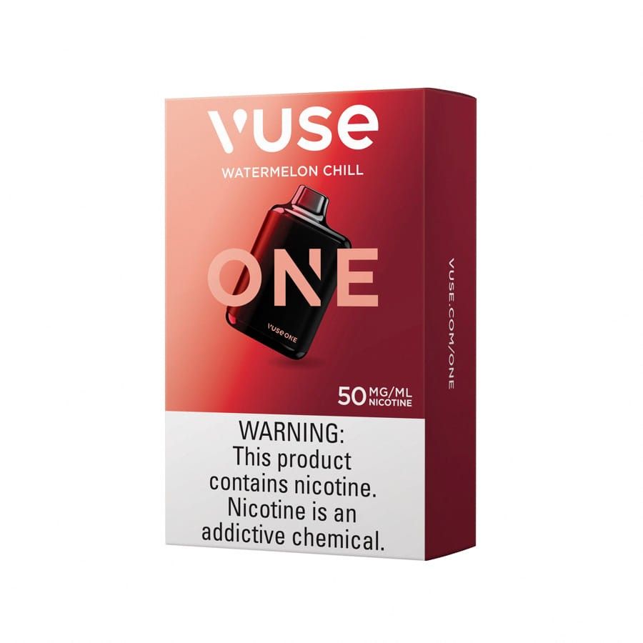 The packaging of British American Tobacco's Vuse One disposable vaping device