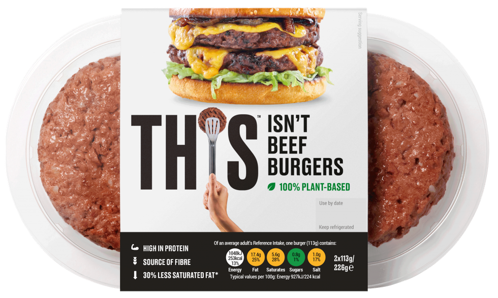 This isnt Beef Burger Packshot