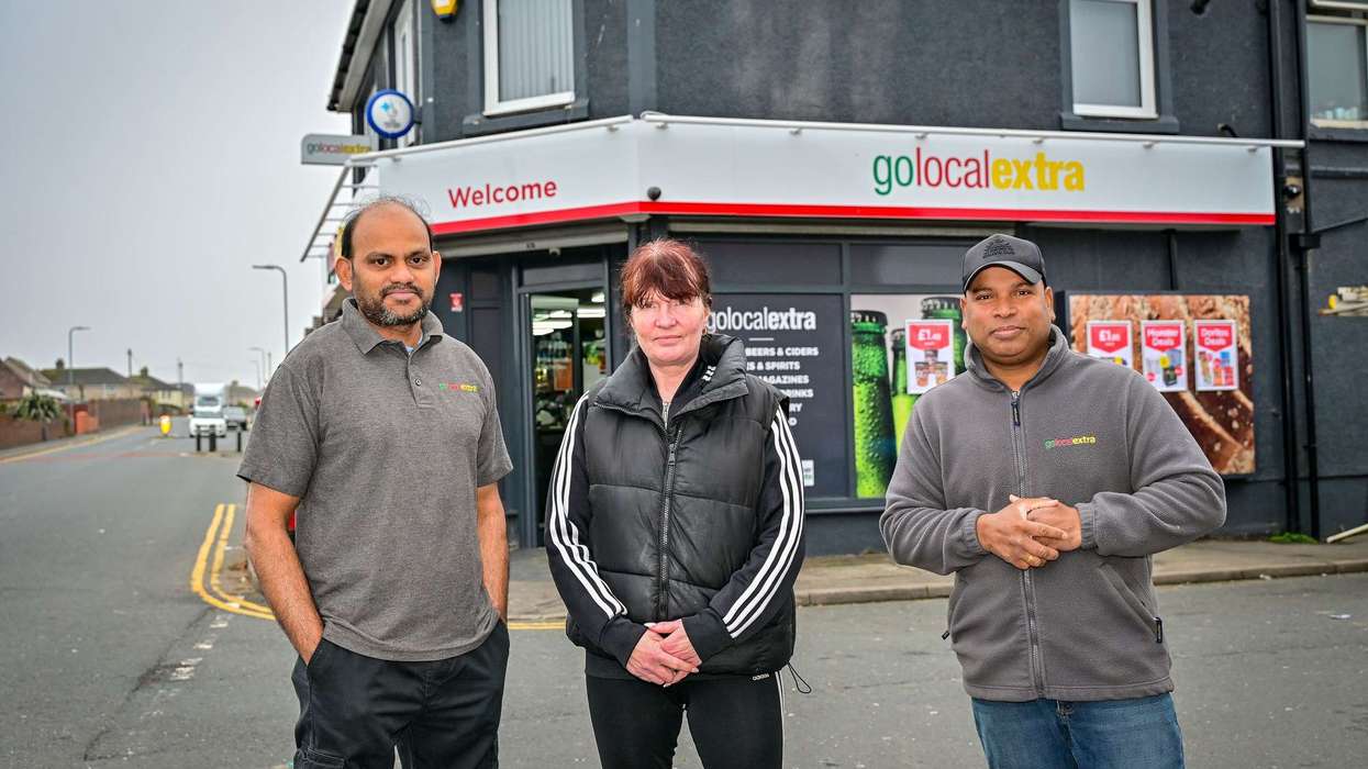 Thiyanamany Kemananthan and Subhas Sivalillai: Go Local Extra High Road Store, Whitehaven