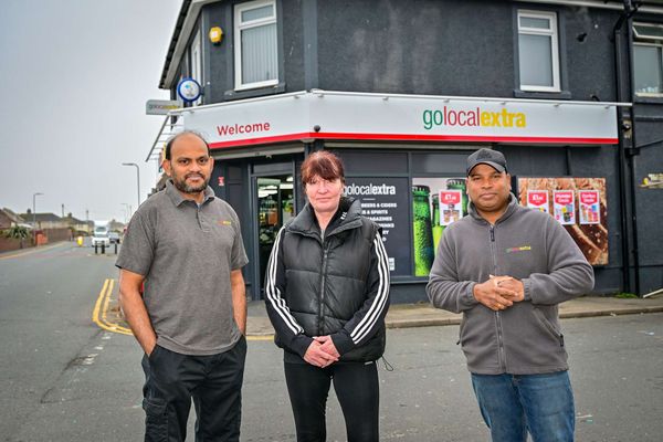 Thiyanamany Kemananthan and Subhas Sivalillai: Go Local Extra High Road Store, Whitehaven