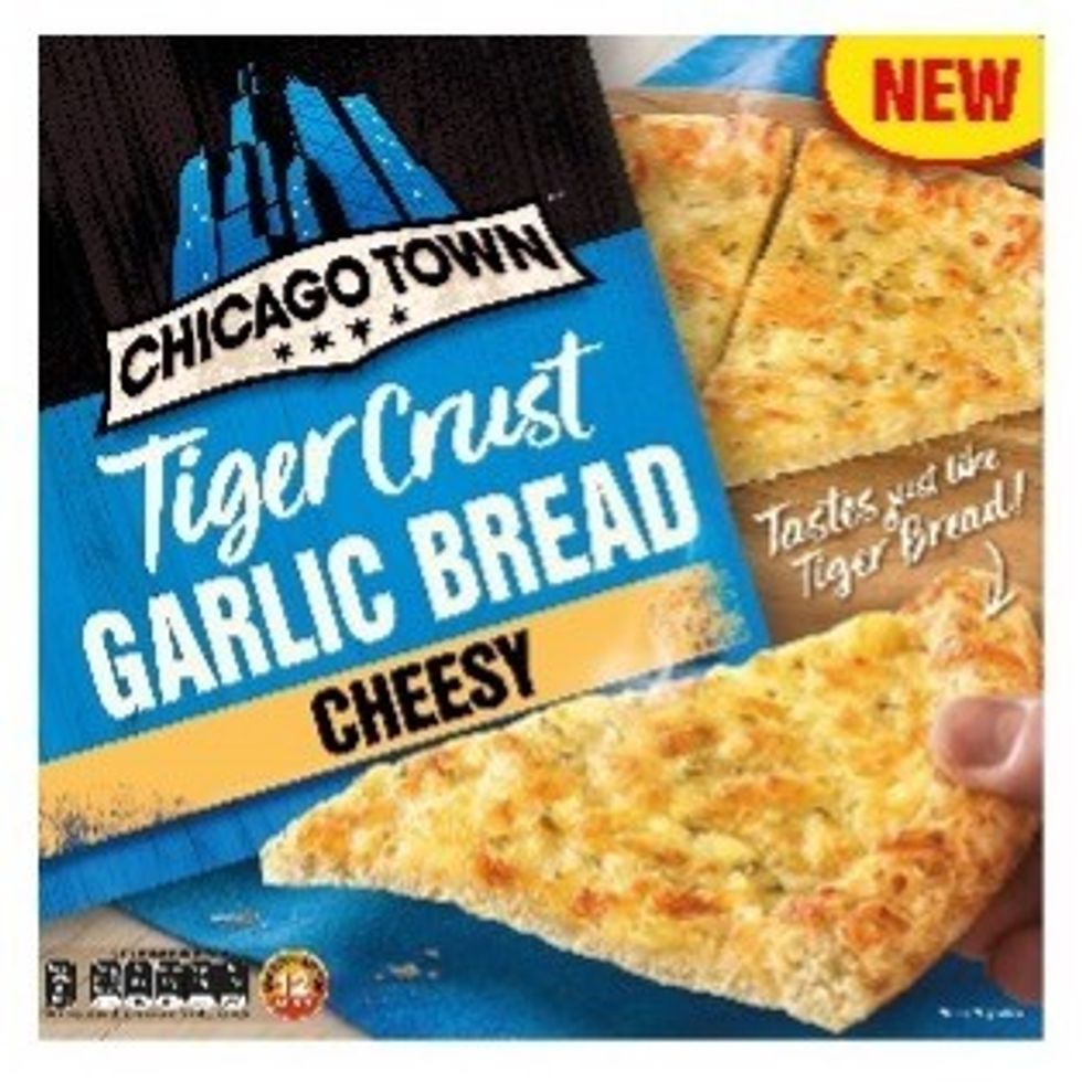 Tiger Crust Cheesy Garlic Bread