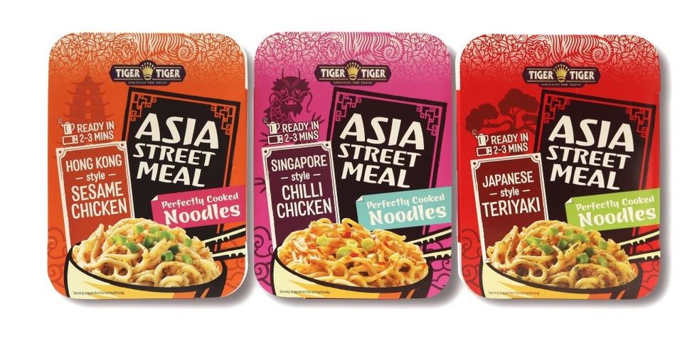Tiger Tiger Asia Street Meals range
