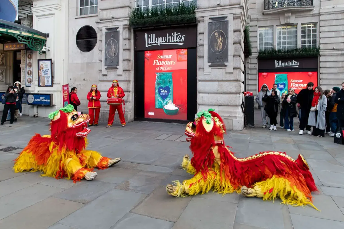 Tilda Chinese New Year campaign in London