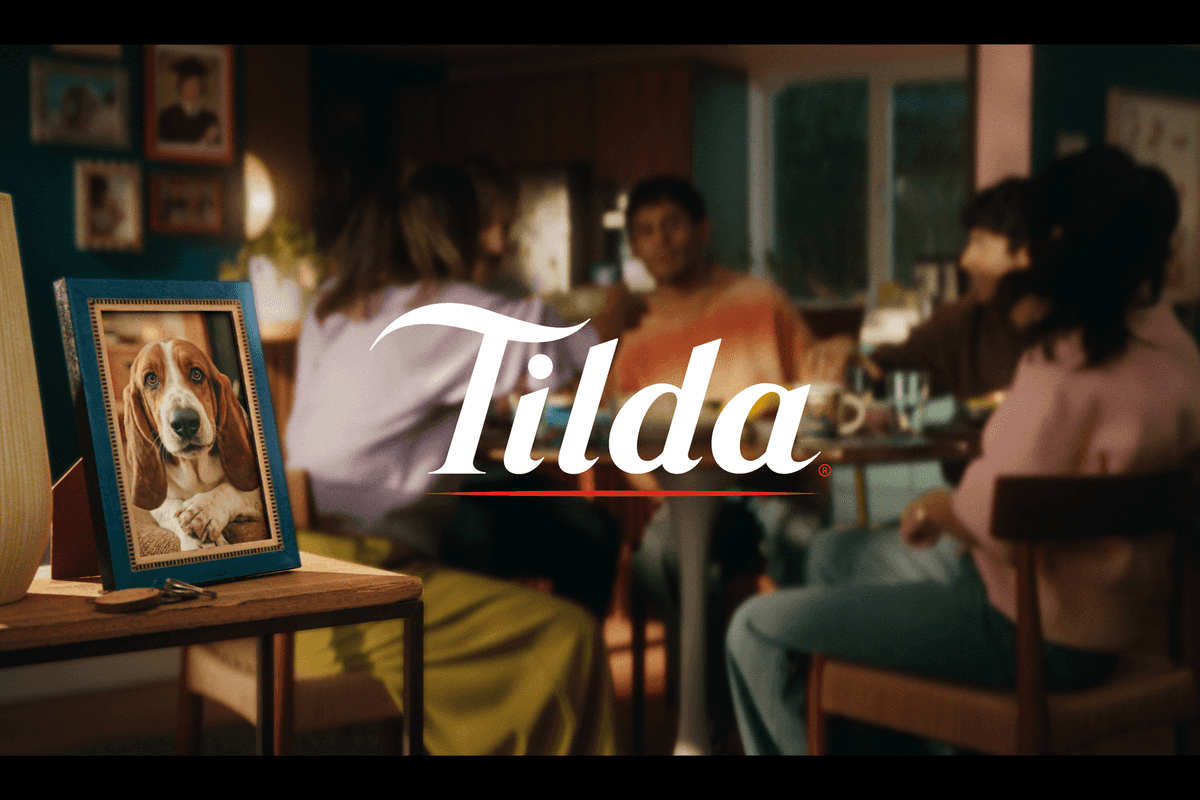 Tilda premium rice campaign UK