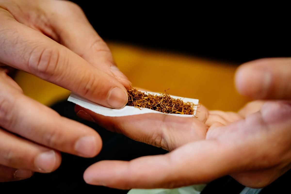 Tobacco products on UK retail shelves under new 2025 legislation 