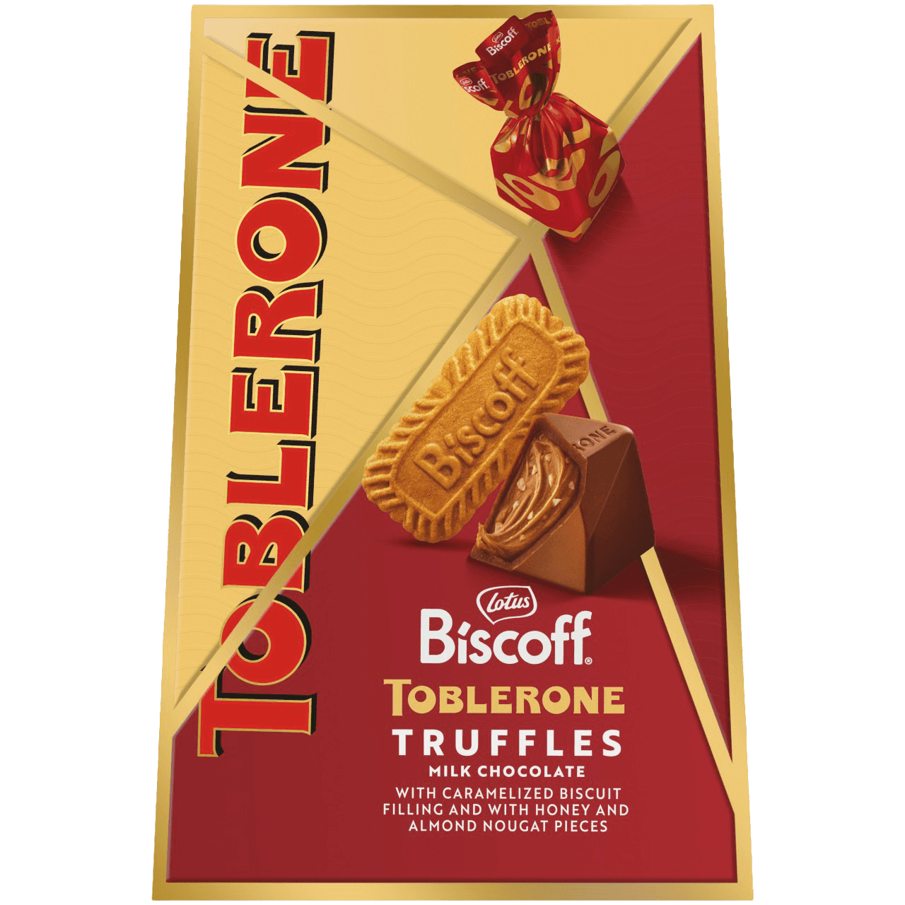 Toblerone Diamond Truffles with Biscoff