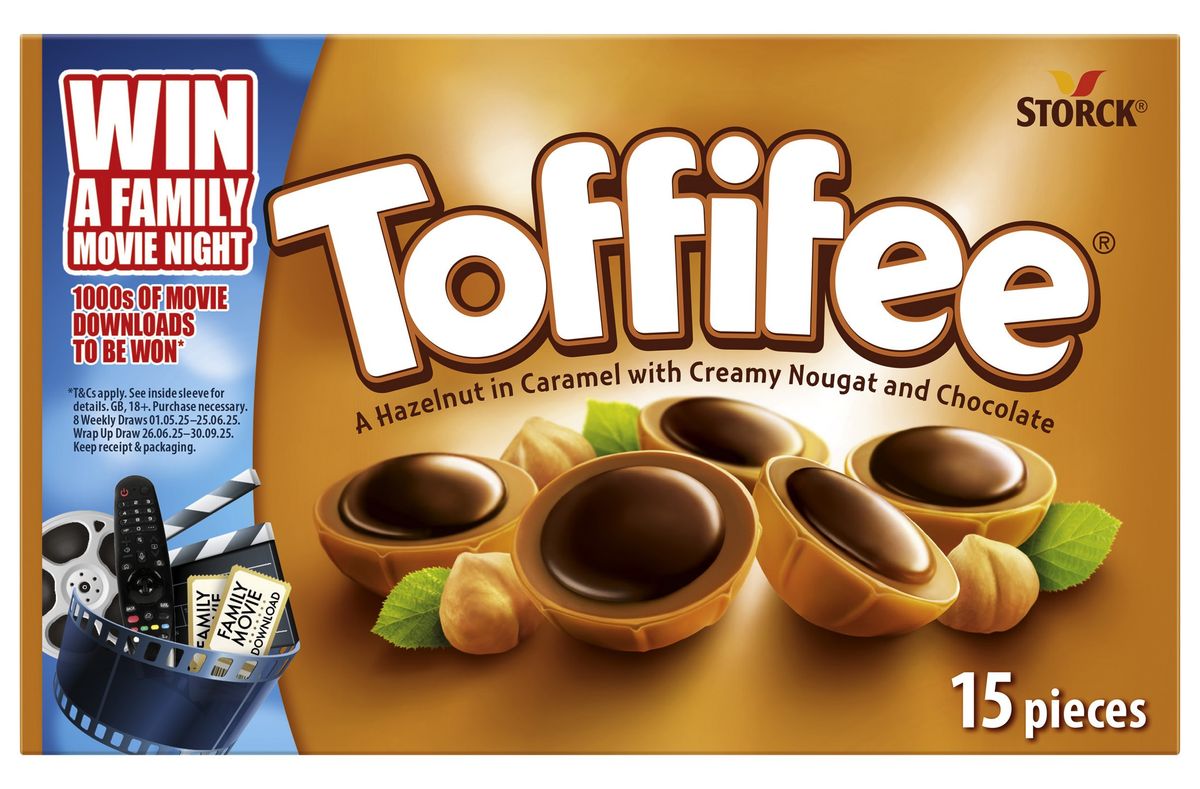 Toffifee movie night promotion with Rakuten £5.50 voucher.