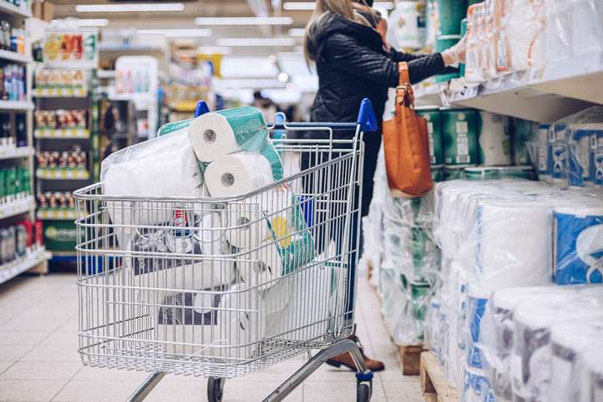 Toilet paper sales 