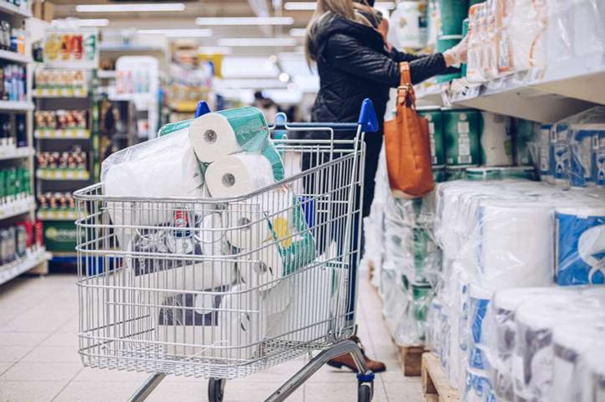 Toilet paper sales