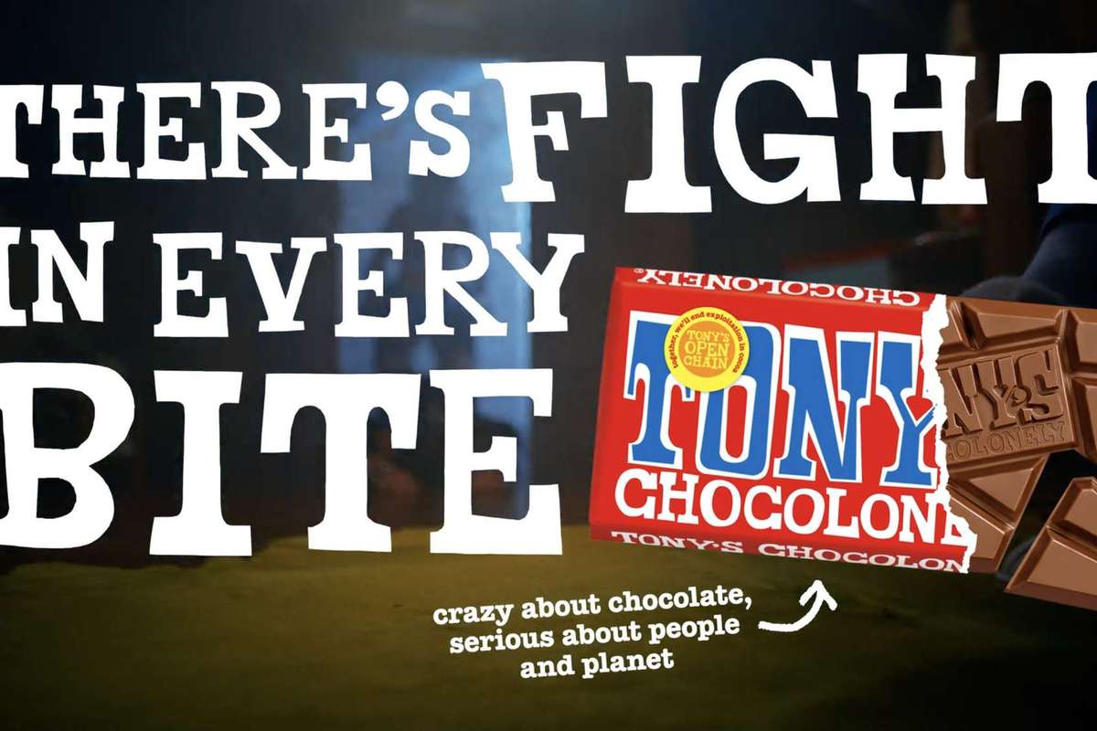 Tony’s Chocolonely launches first-ever TV ad ‘There’s Fight in Every Bite’ airing on Sky, urging shoppers and retailers to join fight against cocoa exploitation.