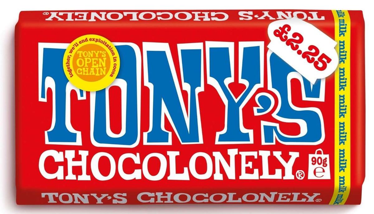 Tony’s Chocolonely Launches Price Marked Packs