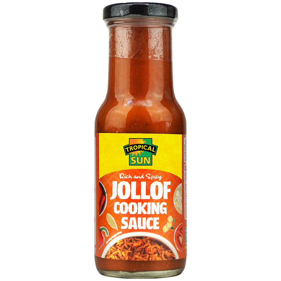 Tropical Sun Jollof Cooking Sauce 210g Bottle
