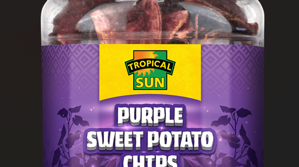 Tropical Sun purple sweet potato crisps