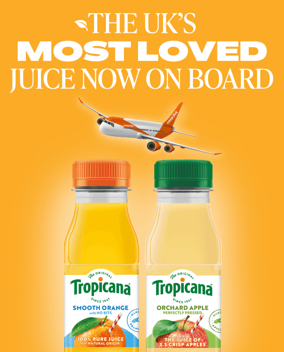 Tropicana takes off with easyJet