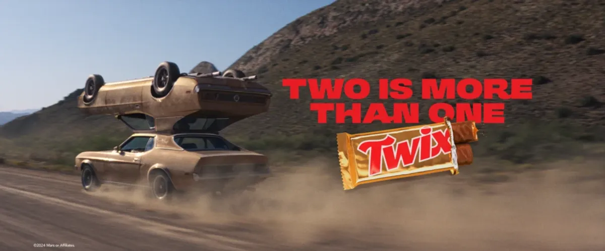 TWO IS MORE THAN ONE TWIX