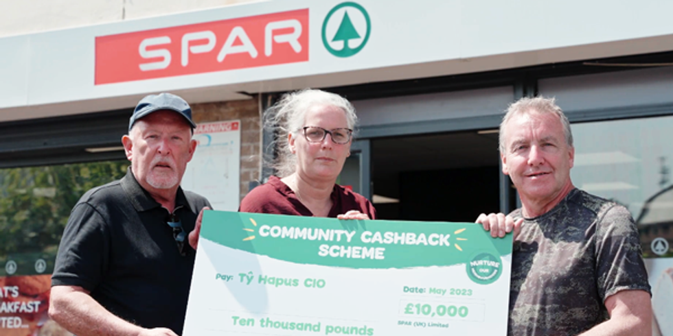 Ty Hapus SPAR Community Cashback 2023