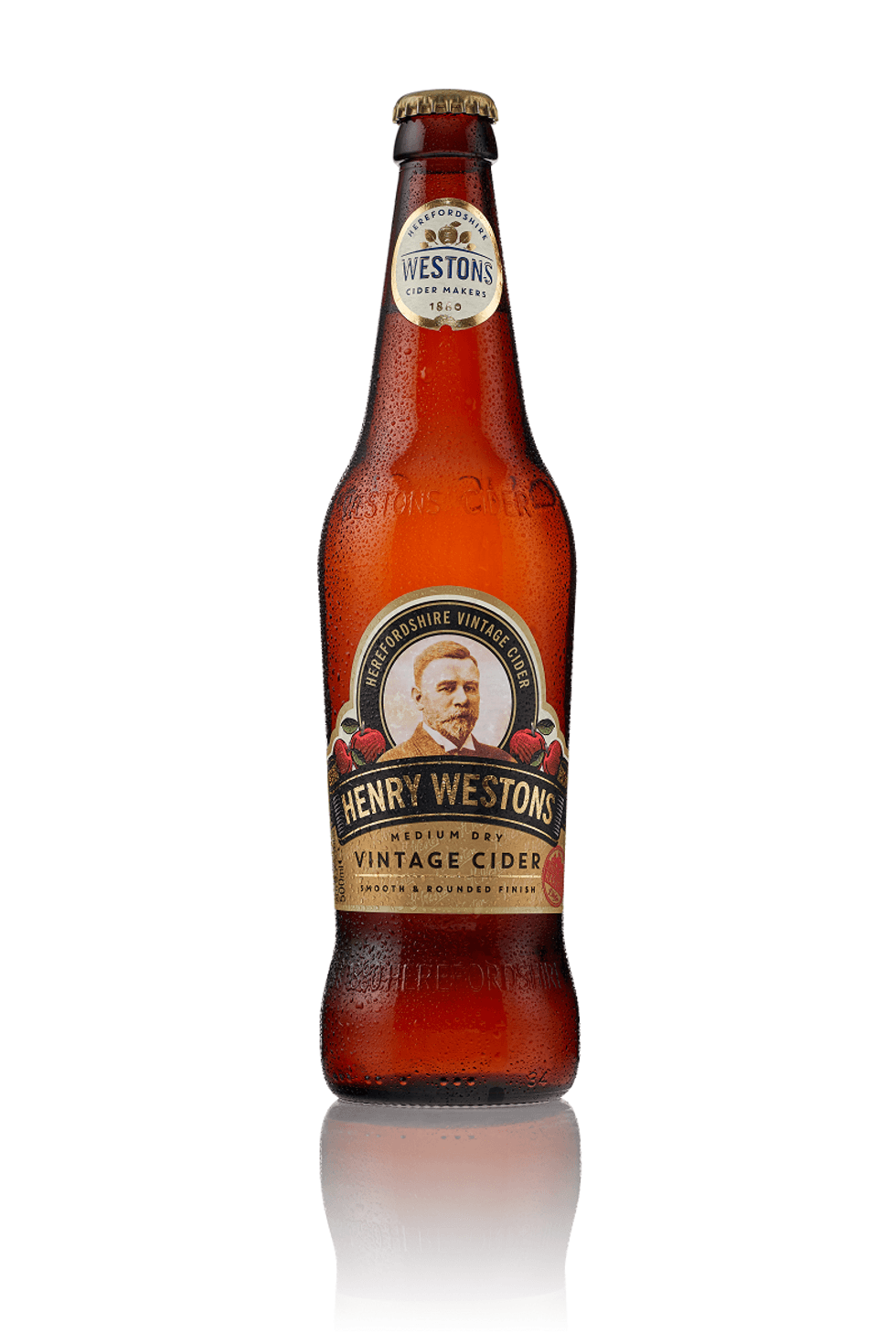 \u200bHenry Westons Vintage 500ml glass bottle