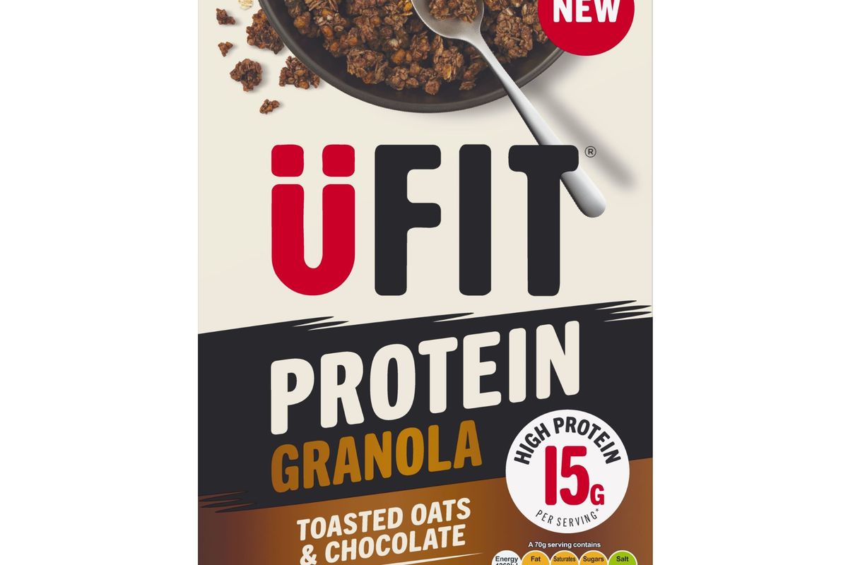 UFIT Protein Granola Launches in Chocolate and Toasted Oats Flavour