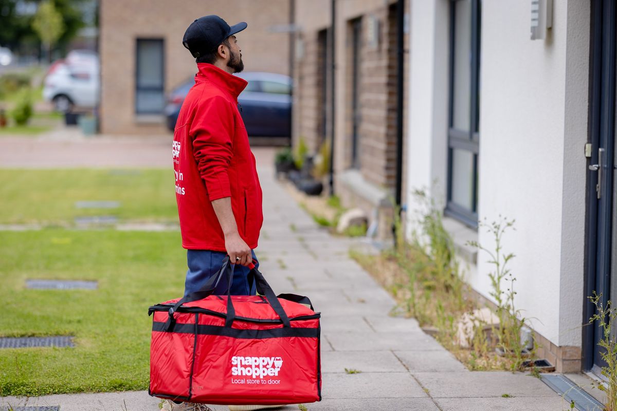 UK convenience store with Snappy Shopper delivery for disabled shoppers