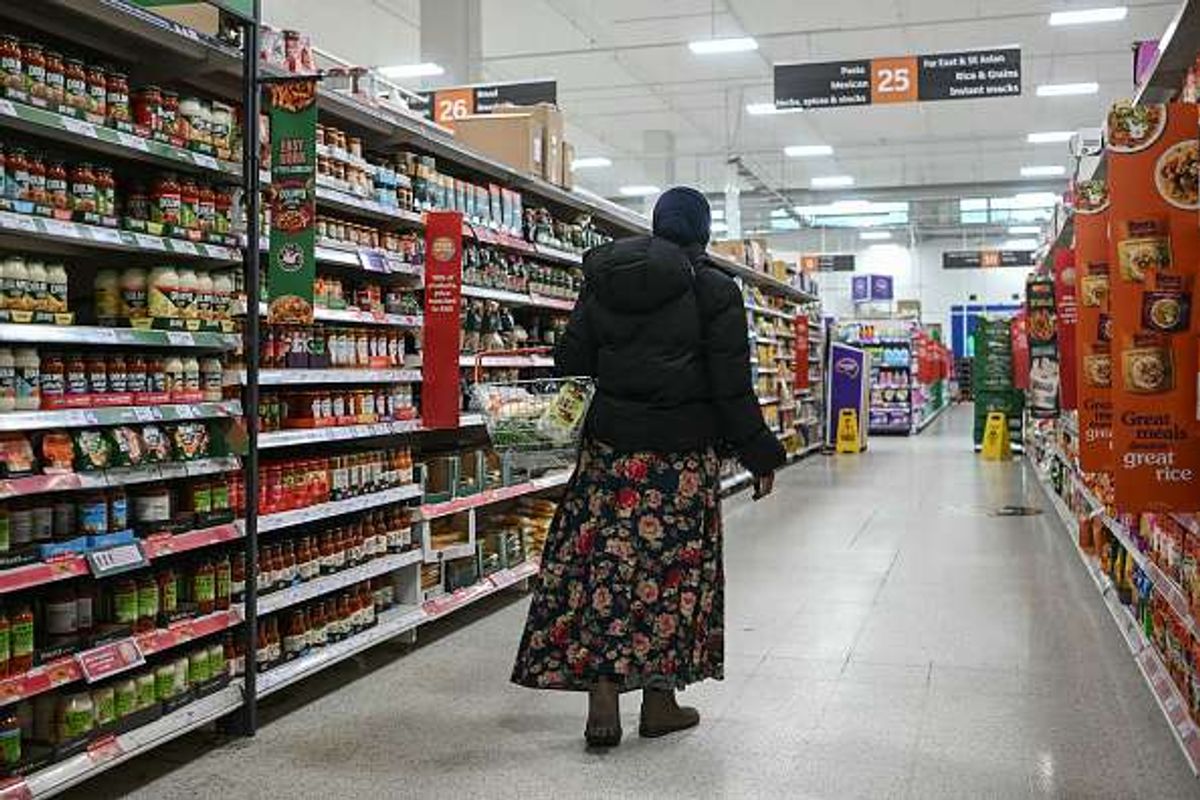 UK inflation food alcohol tobacco