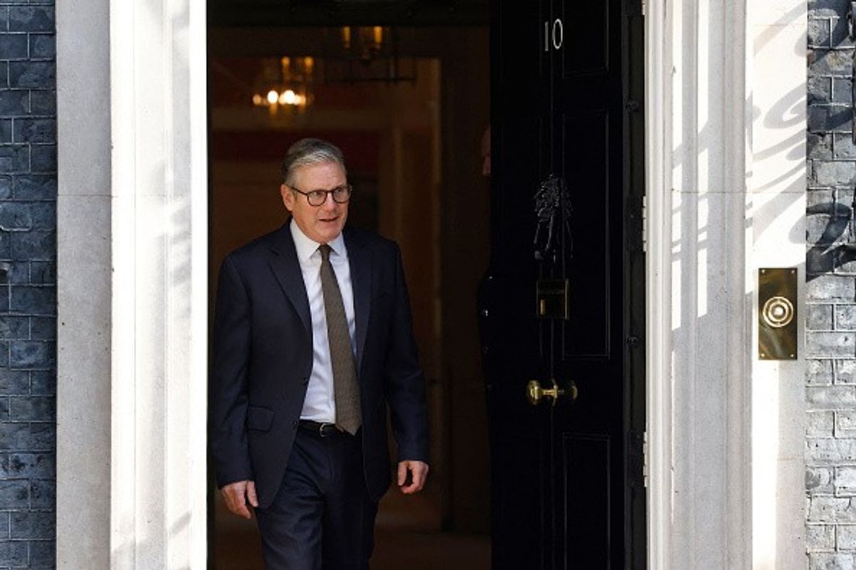 Union Jack and US flag with price tags - UK debates Buy British campaign after Trump tariffs