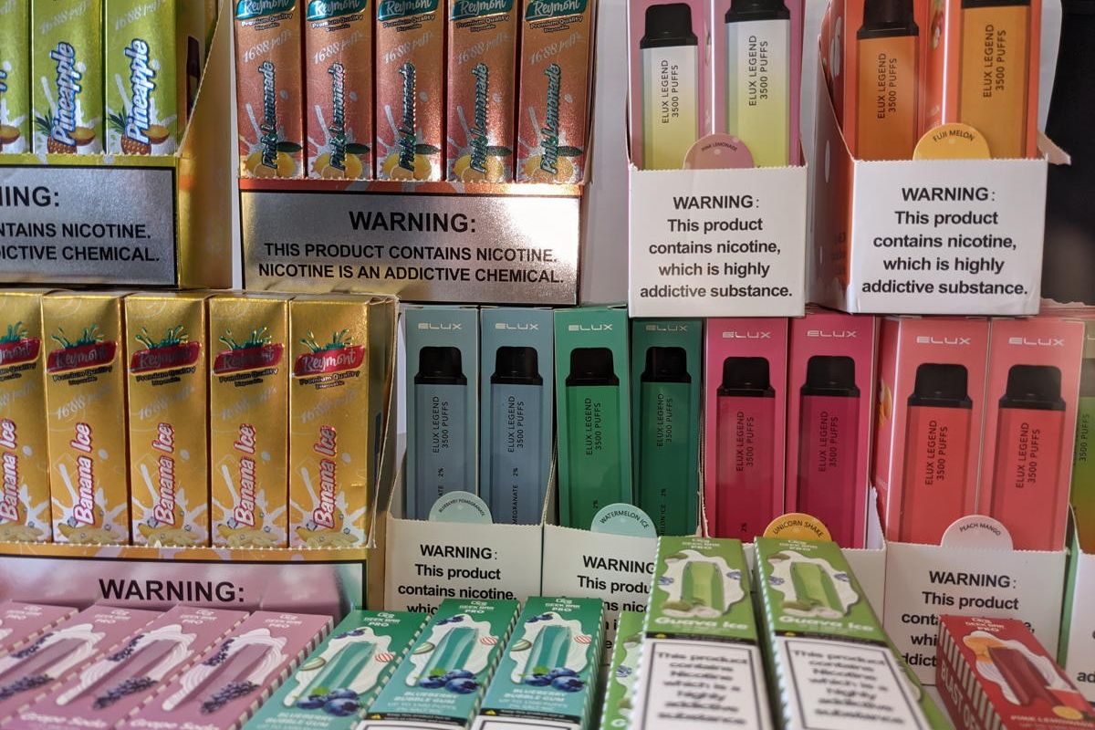 E-cigs with five time legal nicotine level seized from Aberdeen shop