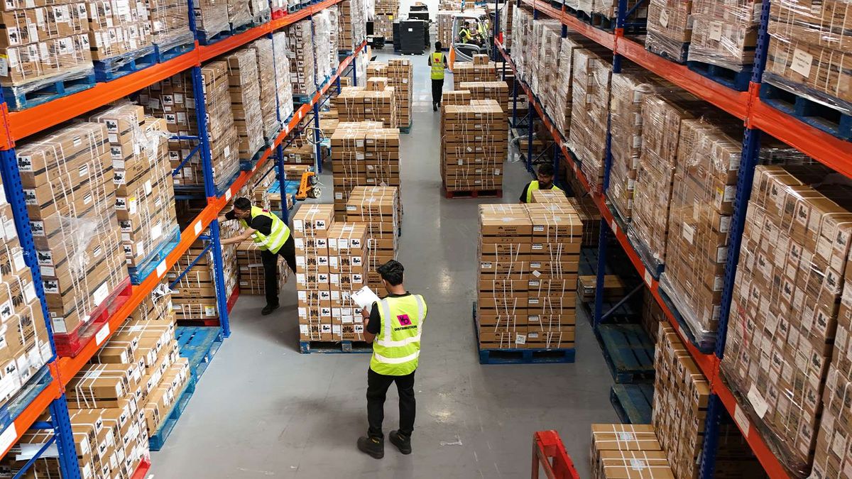 VB Distribution's warehouse 