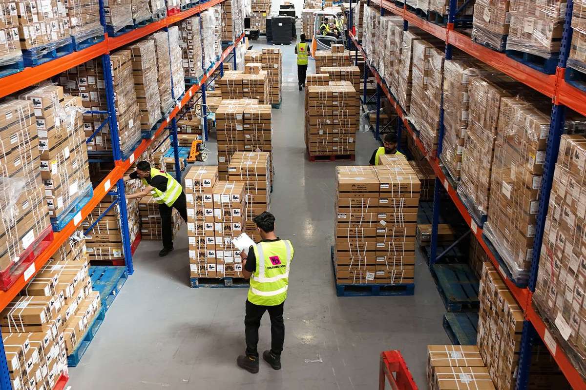 VB Distribution's warehouse