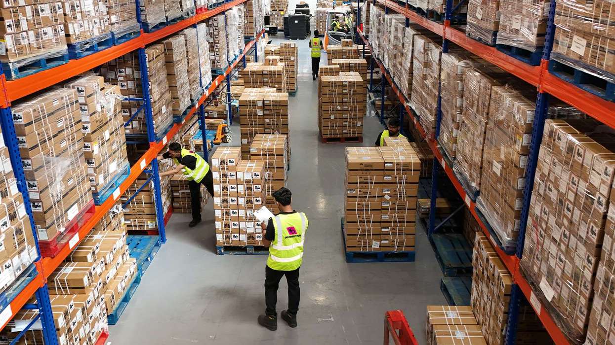 VB Distribution's warehouse