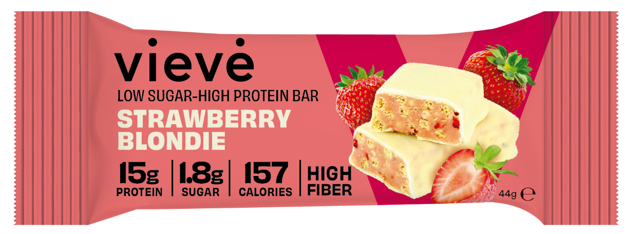 Vievé launches protein bars