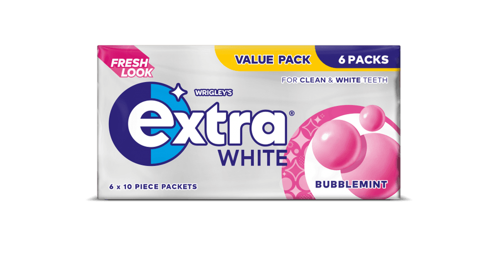 Visuals Pack Format 4 pc multipack white bubblemint