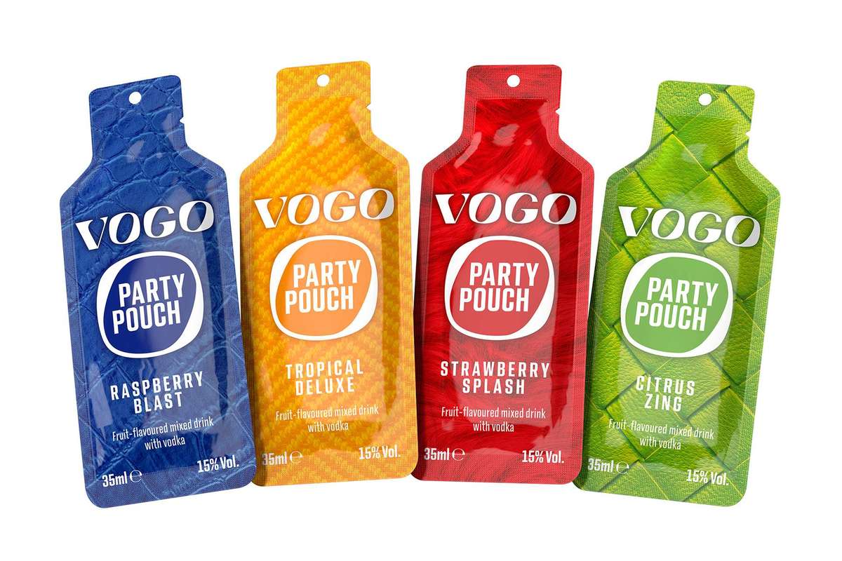 VOGO premixed vodka shots