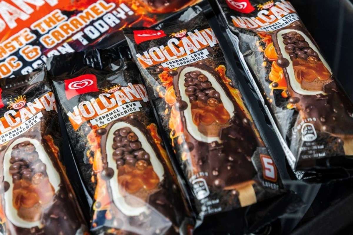 Volcanix ice cream stick