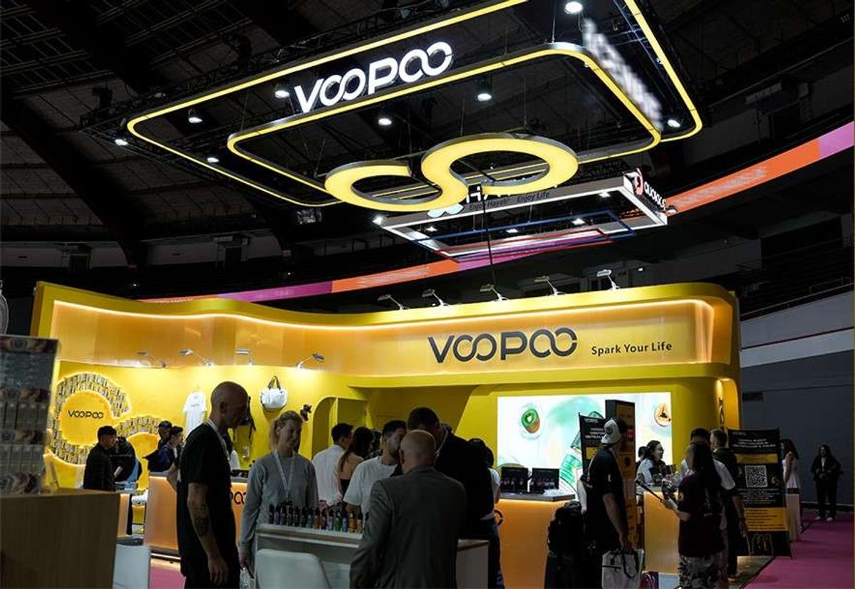 Voopoo stall at InterTabac 2025
