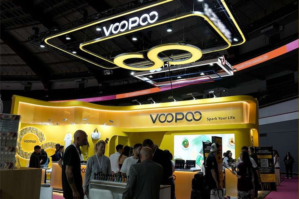 Voopoo stall at InterTabac 2025