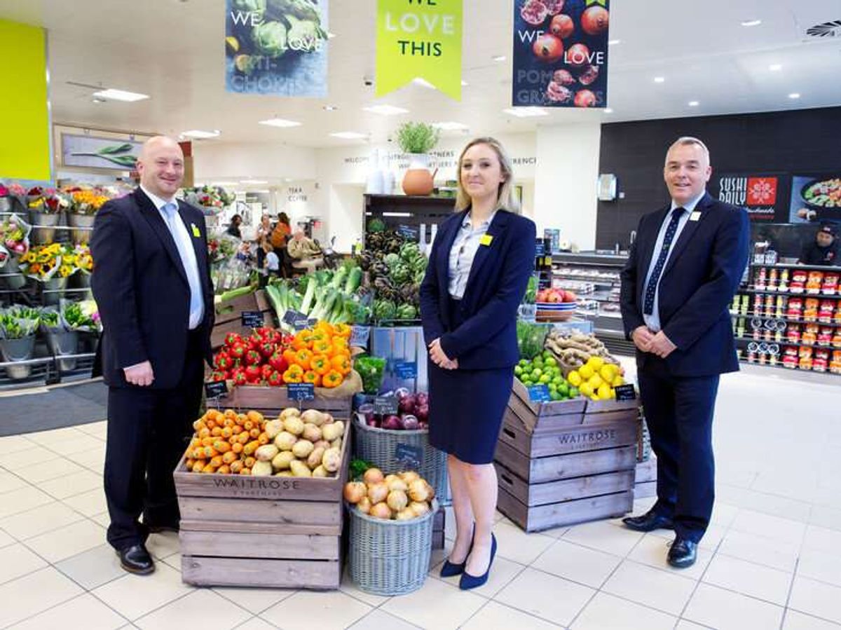 Waitrose staff
