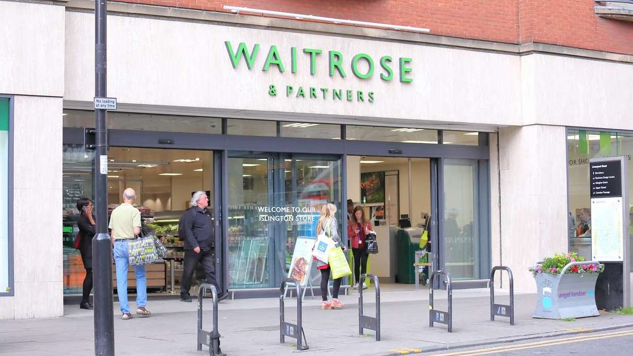 Waitrose supermarket in London