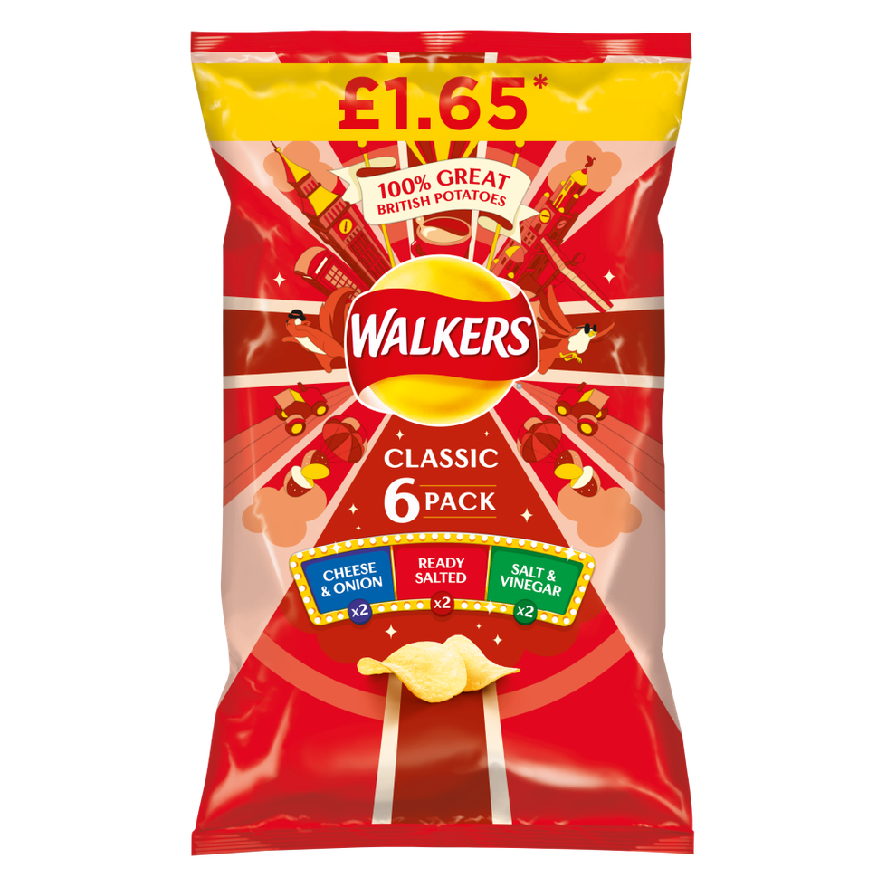 Walkers Restage Variety 6pk