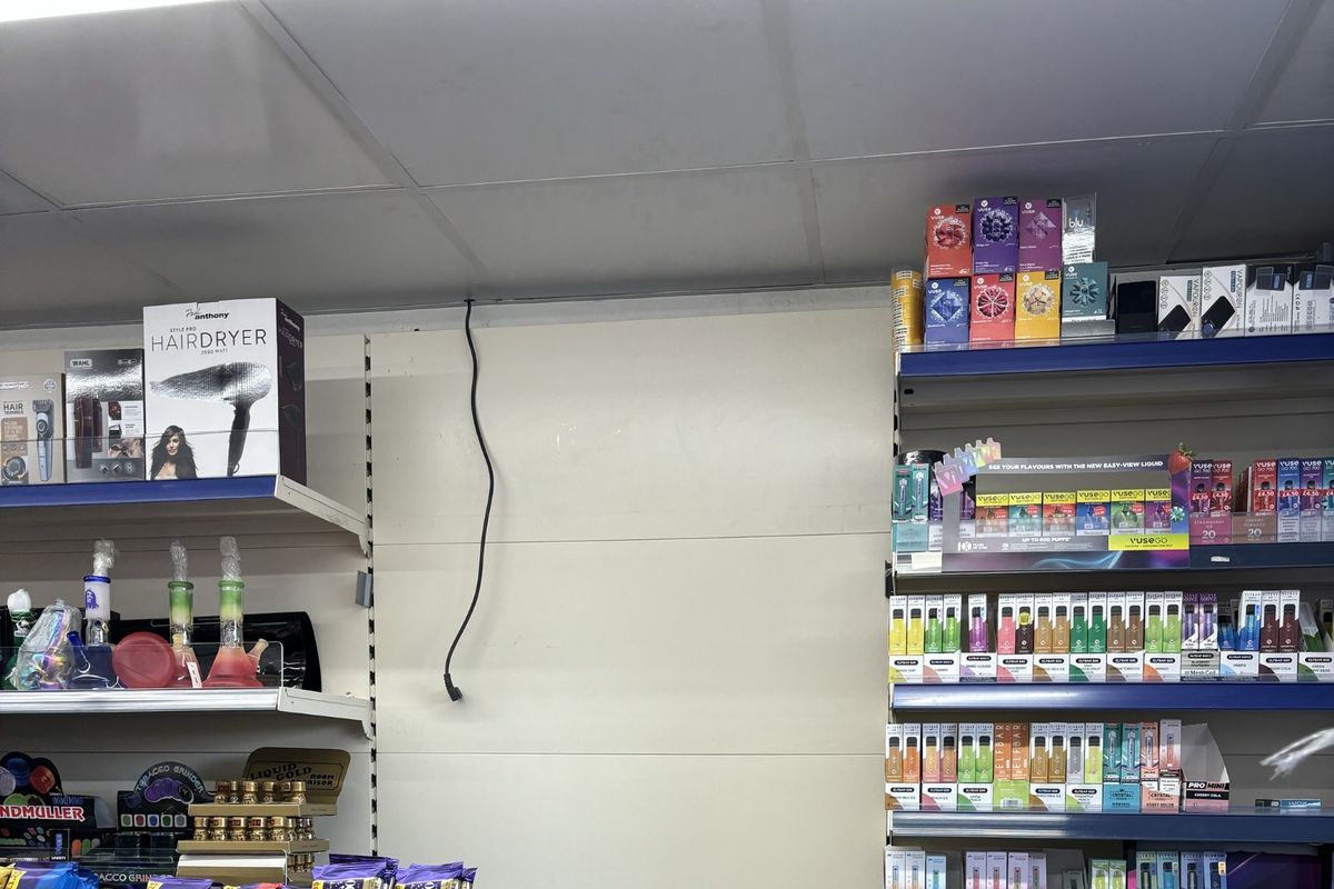 JTI removes tobacco gantries from two stores